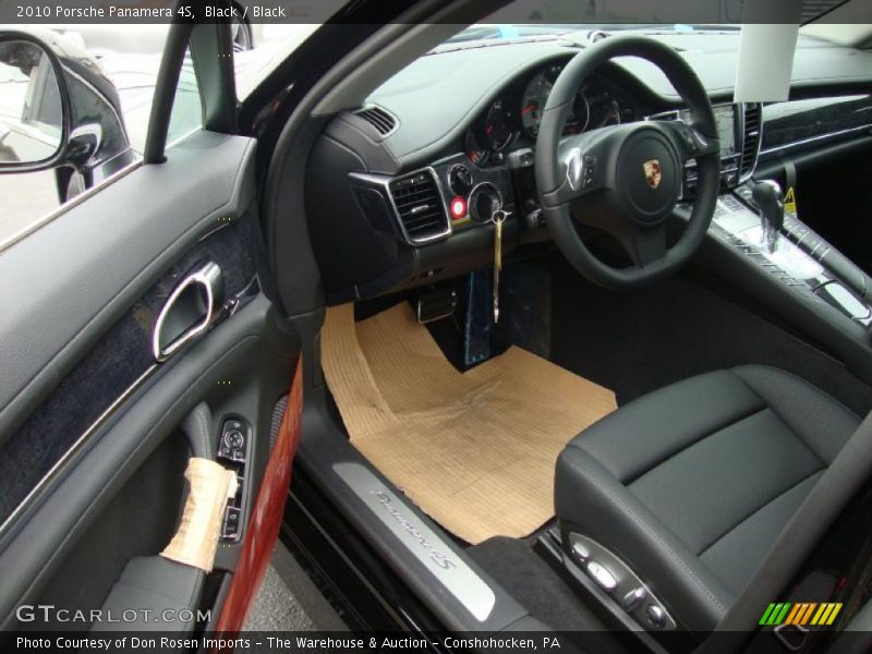 Black / Black 2010 Porsche Panamera 4S