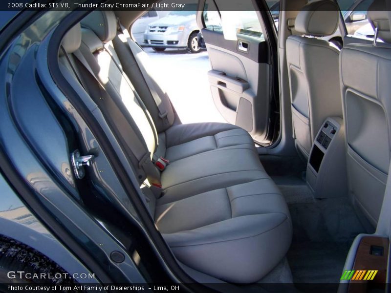 Thunder Gray ChromaFlair / Light Gray 2008 Cadillac STS V8