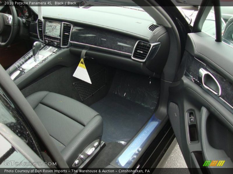 Black / Black 2010 Porsche Panamera 4S