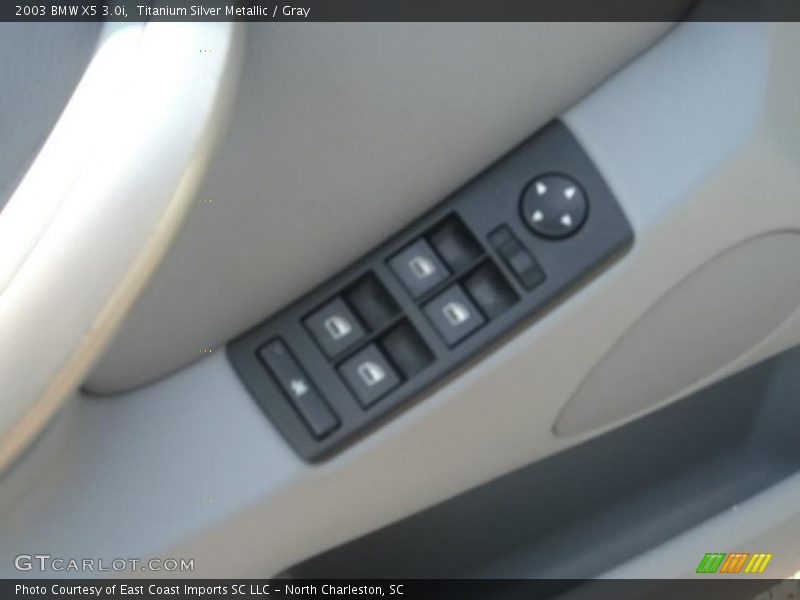 Titanium Silver Metallic / Gray 2003 BMW X5 3.0i