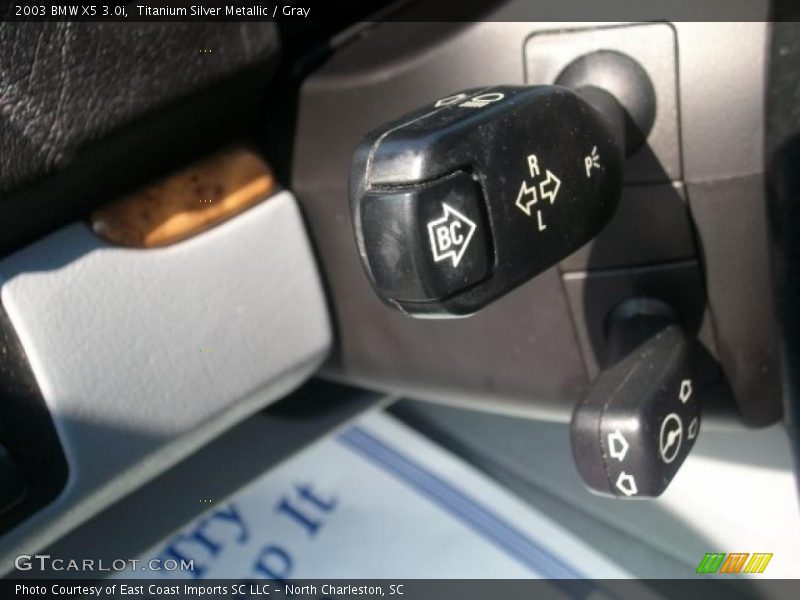 Titanium Silver Metallic / Gray 2003 BMW X5 3.0i