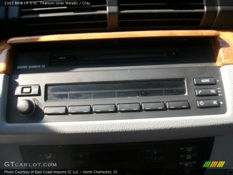 Titanium Silver Metallic / Gray 2003 BMW X5 3.0i