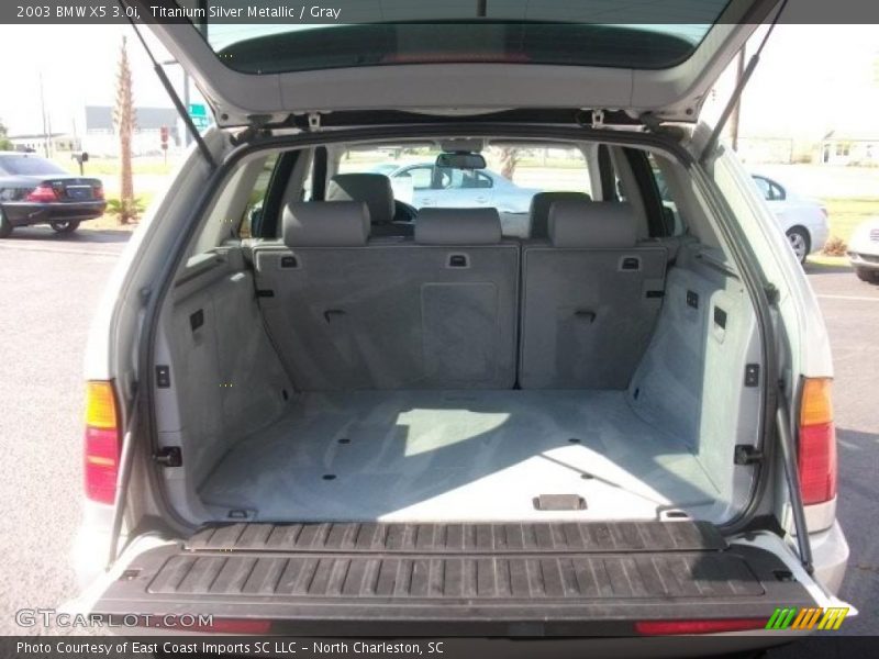 Titanium Silver Metallic / Gray 2003 BMW X5 3.0i