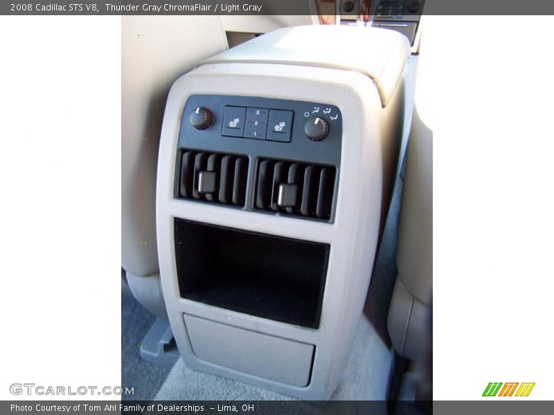 Thunder Gray ChromaFlair / Light Gray 2008 Cadillac STS V8