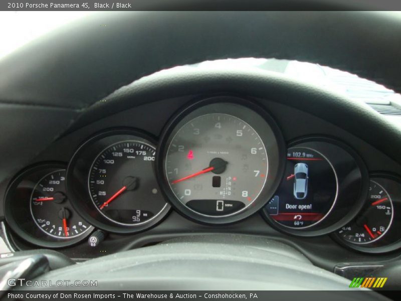 Black / Black 2010 Porsche Panamera 4S