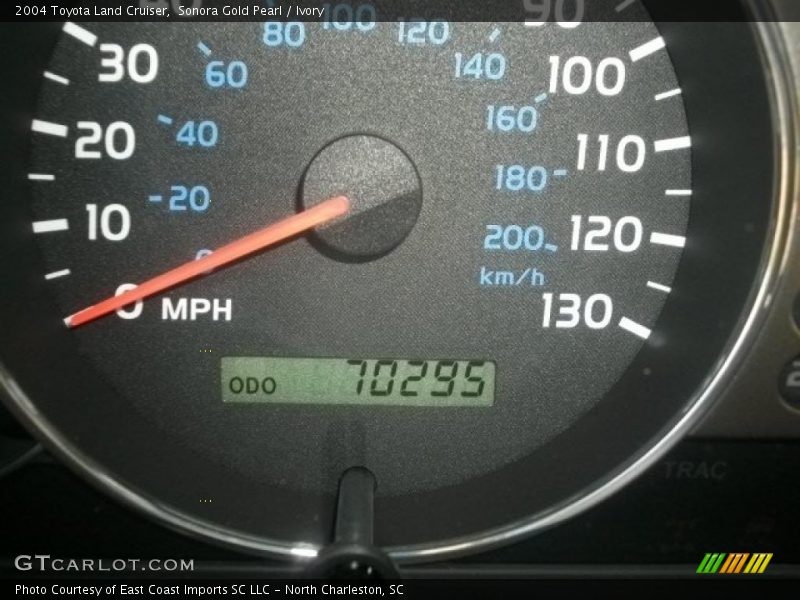 Sonora Gold Pearl / Ivory 2004 Toyota Land Cruiser