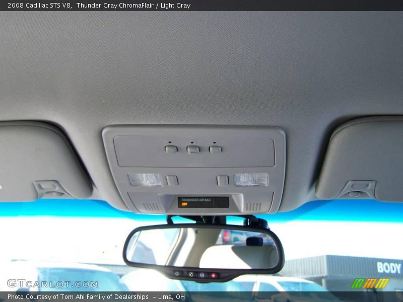 Thunder Gray ChromaFlair / Light Gray 2008 Cadillac STS V8