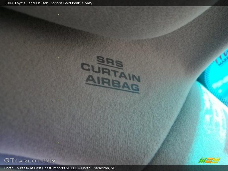 Sonora Gold Pearl / Ivory 2004 Toyota Land Cruiser