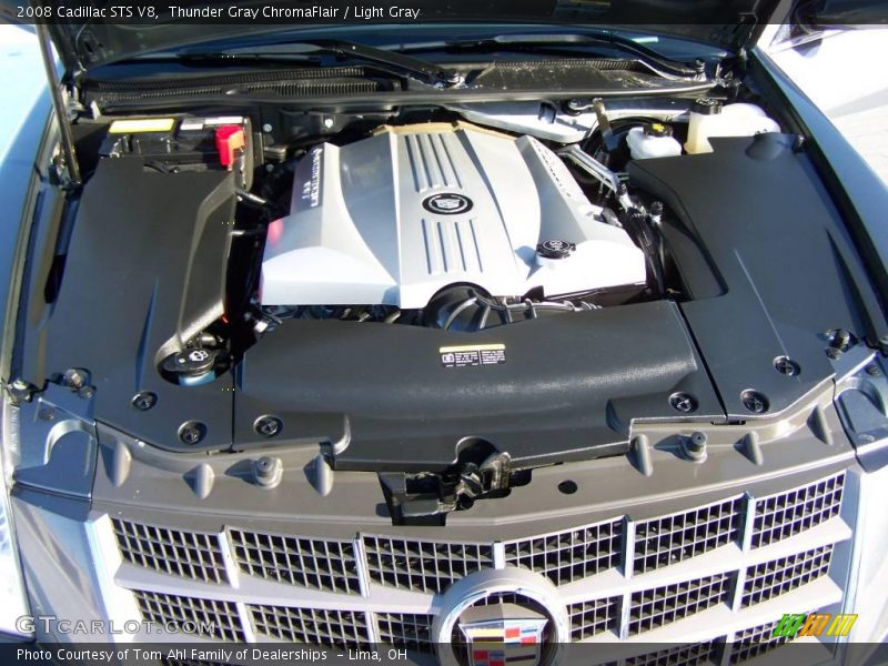Thunder Gray ChromaFlair / Light Gray 2008 Cadillac STS V8