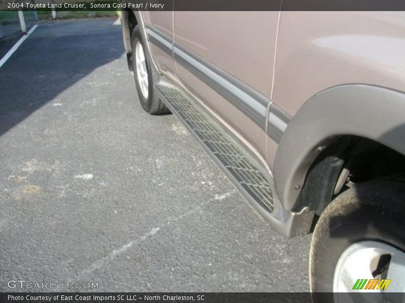 Sonora Gold Pearl / Ivory 2004 Toyota Land Cruiser