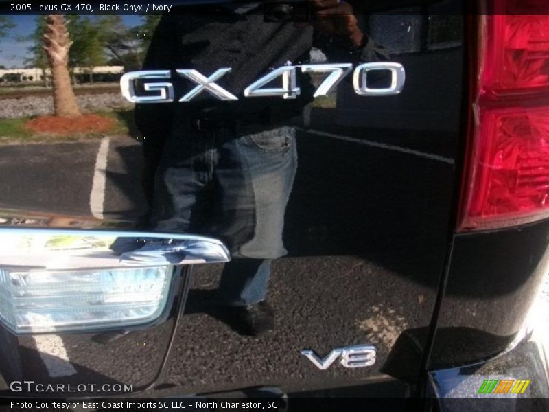 Black Onyx / Ivory 2005 Lexus GX 470