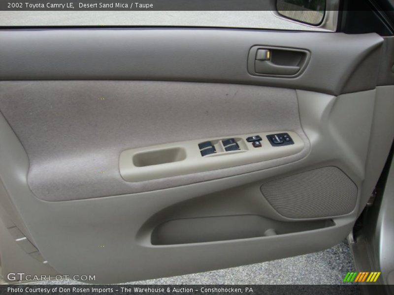 Desert Sand Mica / Taupe 2002 Toyota Camry LE