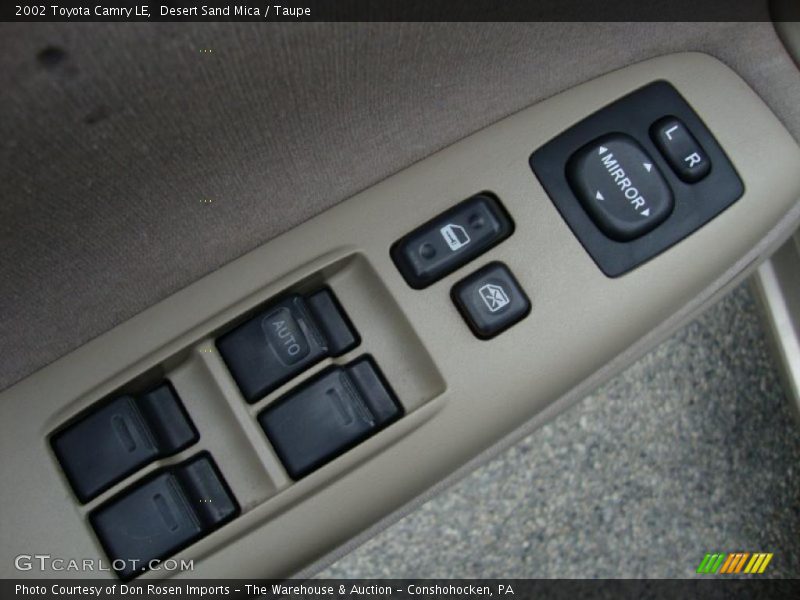Desert Sand Mica / Taupe 2002 Toyota Camry LE