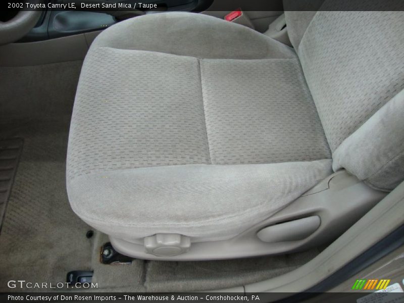 Desert Sand Mica / Taupe 2002 Toyota Camry LE