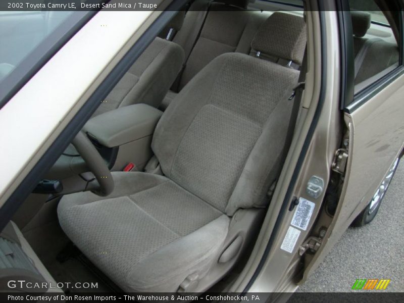 Desert Sand Mica / Taupe 2002 Toyota Camry LE