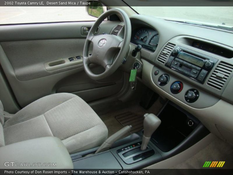 Desert Sand Mica / Taupe 2002 Toyota Camry LE