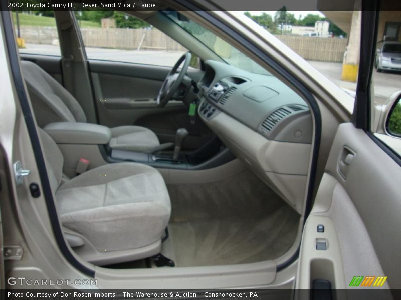 Desert Sand Mica / Taupe 2002 Toyota Camry LE