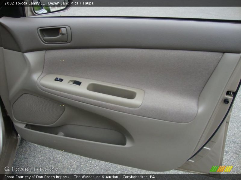 Desert Sand Mica / Taupe 2002 Toyota Camry LE
