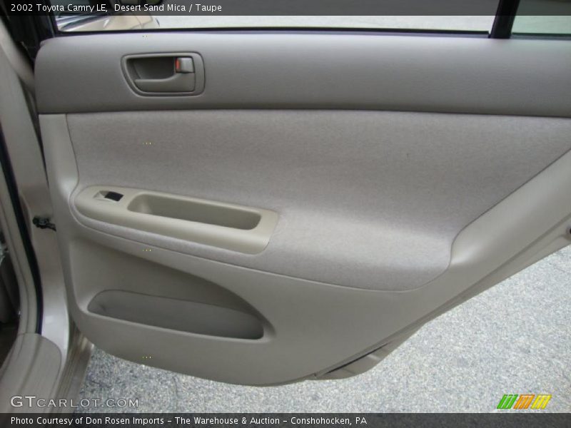 Desert Sand Mica / Taupe 2002 Toyota Camry LE