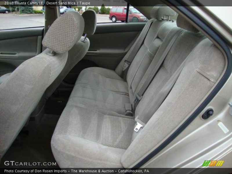 Desert Sand Mica / Taupe 2002 Toyota Camry LE