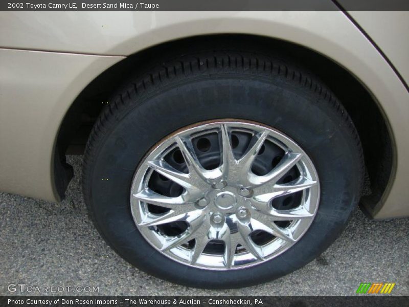 Desert Sand Mica / Taupe 2002 Toyota Camry LE