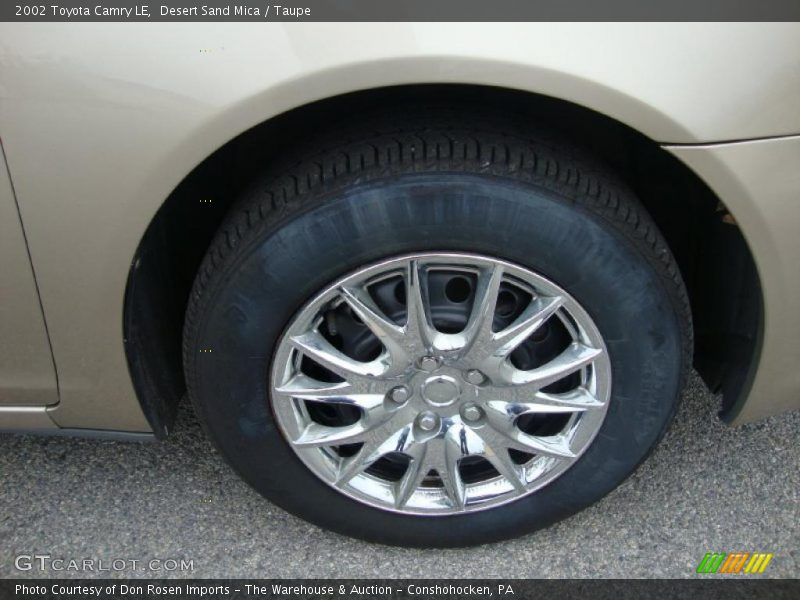 Desert Sand Mica / Taupe 2002 Toyota Camry LE