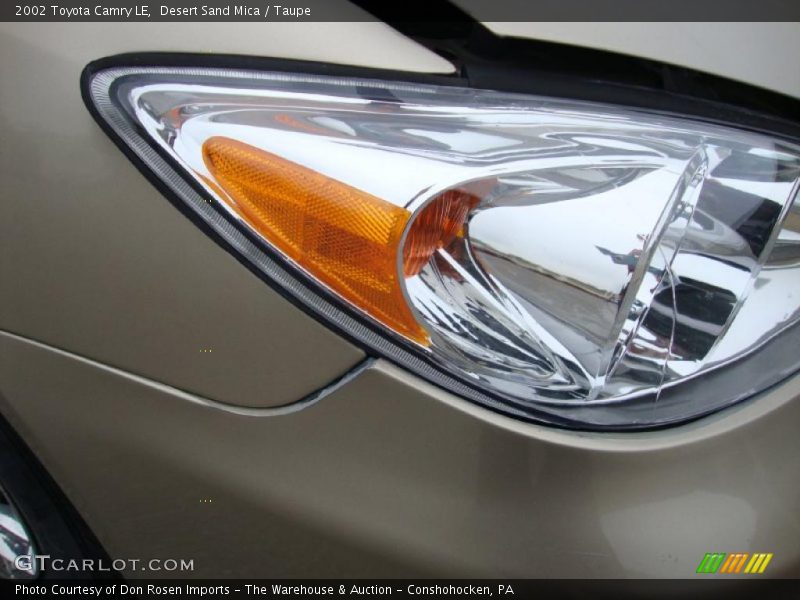Desert Sand Mica / Taupe 2002 Toyota Camry LE