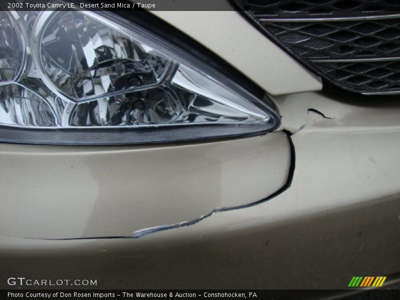 Desert Sand Mica / Taupe 2002 Toyota Camry LE