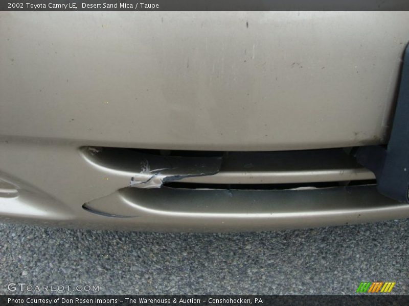 Desert Sand Mica / Taupe 2002 Toyota Camry LE