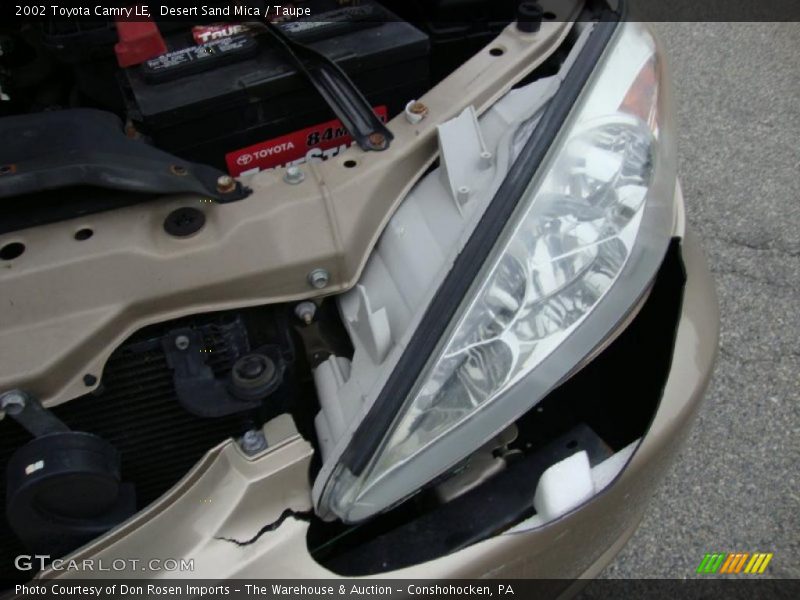 Desert Sand Mica / Taupe 2002 Toyota Camry LE