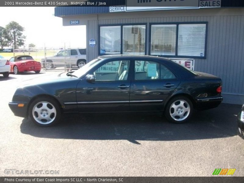 Midnight Blue / Java 2001 Mercedes-Benz E 430 Sedan