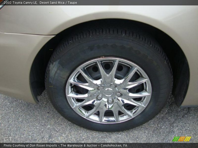 Desert Sand Mica / Taupe 2002 Toyota Camry LE