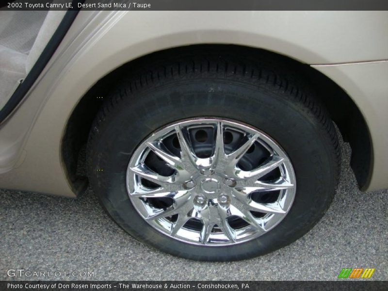 Desert Sand Mica / Taupe 2002 Toyota Camry LE