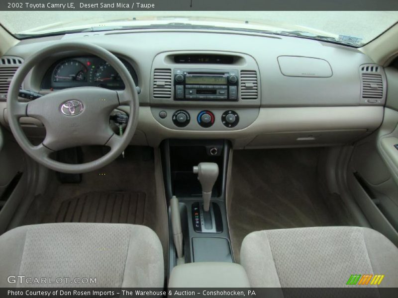 Desert Sand Mica / Taupe 2002 Toyota Camry LE