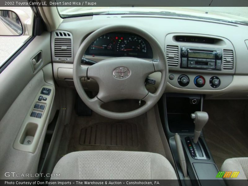 Desert Sand Mica / Taupe 2002 Toyota Camry LE