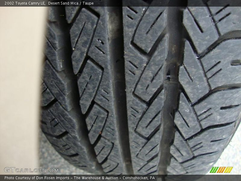 Desert Sand Mica / Taupe 2002 Toyota Camry LE