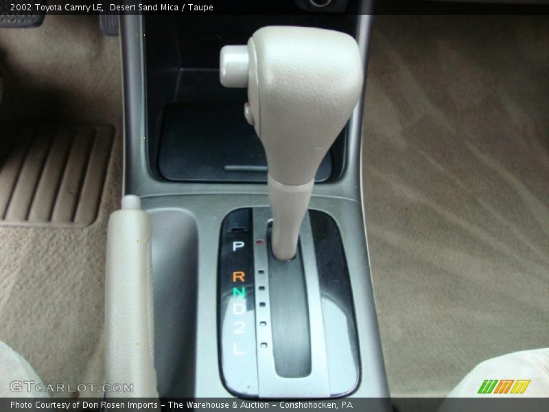 Desert Sand Mica / Taupe 2002 Toyota Camry LE