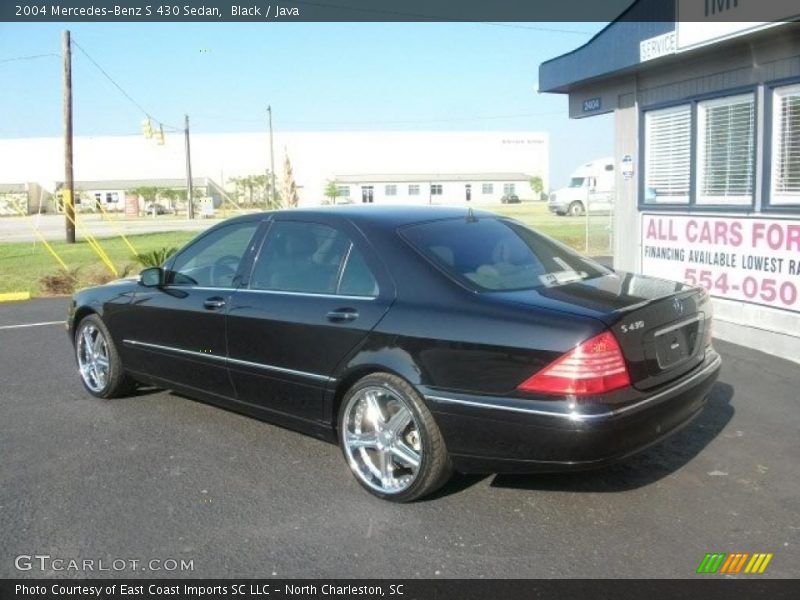 Black / Java 2004 Mercedes-Benz S 430 Sedan