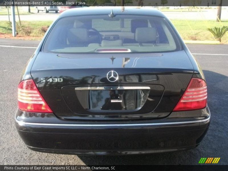 Black / Java 2004 Mercedes-Benz S 430 Sedan