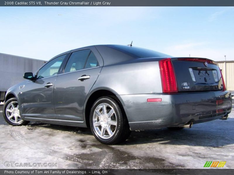 Thunder Gray ChromaFlair / Light Gray 2008 Cadillac STS V8
