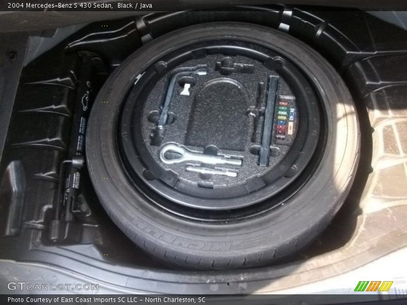 Black / Java 2004 Mercedes-Benz S 430 Sedan