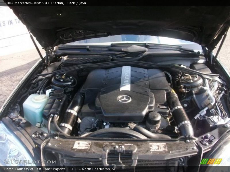 Black / Java 2004 Mercedes-Benz S 430 Sedan