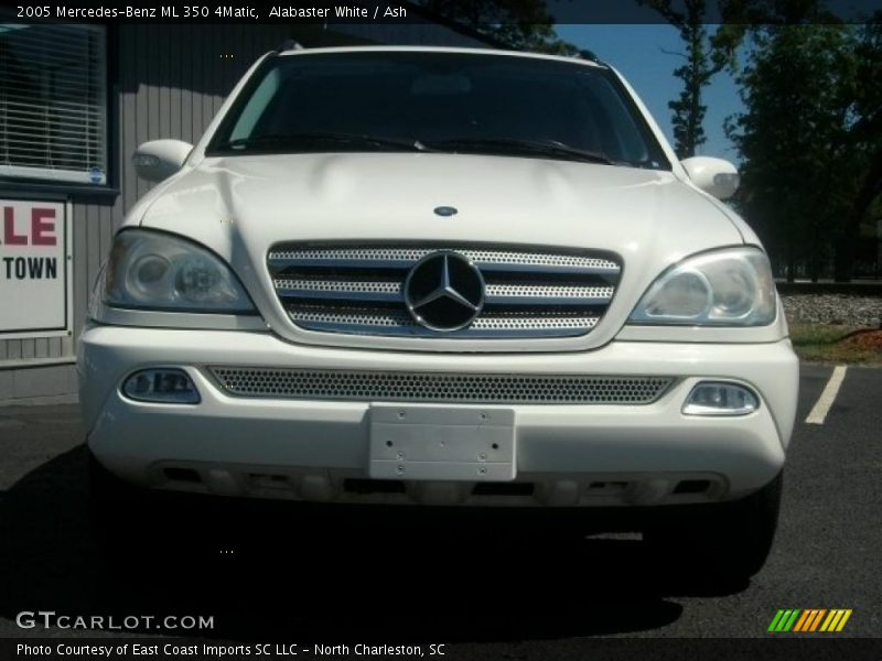 Alabaster White / Ash 2005 Mercedes-Benz ML 350 4Matic