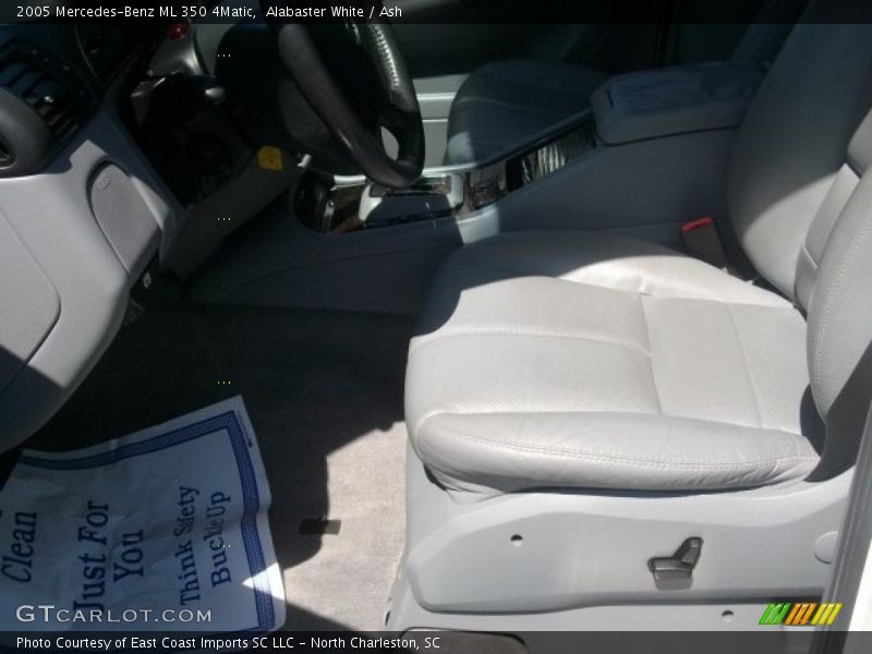 Alabaster White / Ash 2005 Mercedes-Benz ML 350 4Matic