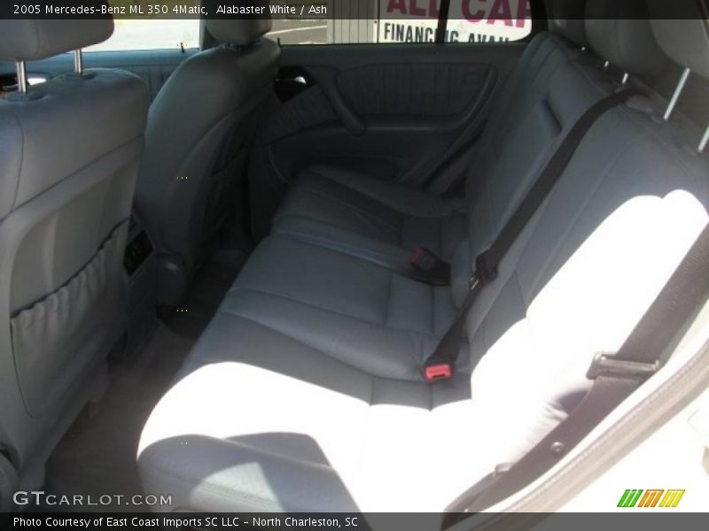 Alabaster White / Ash 2005 Mercedes-Benz ML 350 4Matic