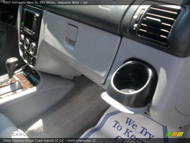Alabaster White / Ash 2005 Mercedes-Benz ML 350 4Matic