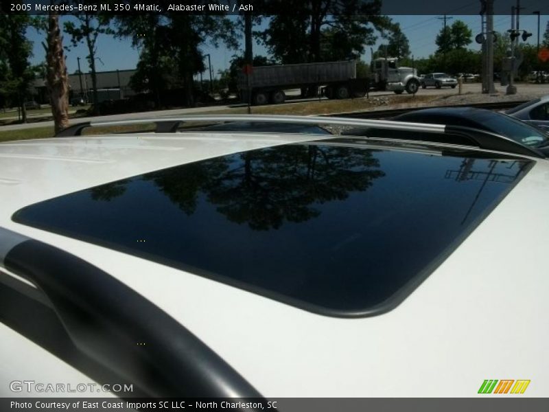 Alabaster White / Ash 2005 Mercedes-Benz ML 350 4Matic