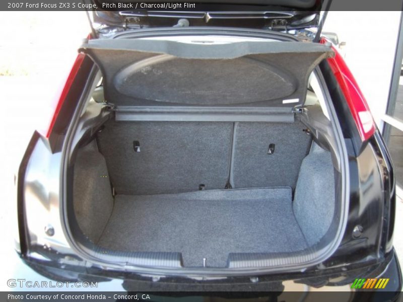 Pitch Black / Charcoal/Light Flint 2007 Ford Focus ZX3 S Coupe