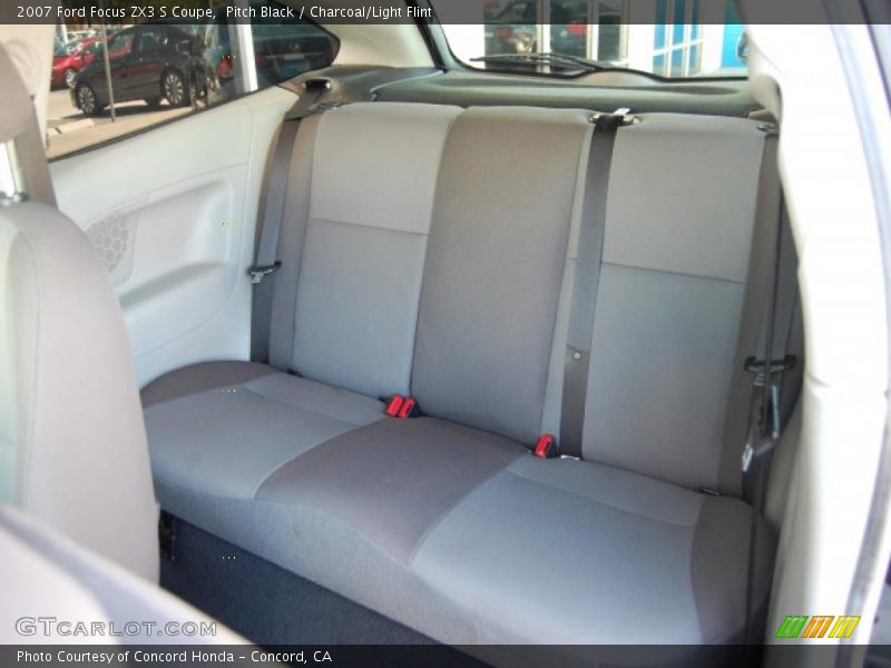 Pitch Black / Charcoal/Light Flint 2007 Ford Focus ZX3 S Coupe