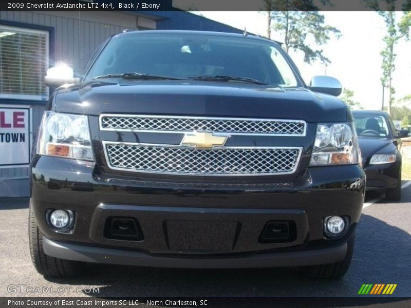 Black / Ebony 2009 Chevrolet Avalanche LTZ 4x4